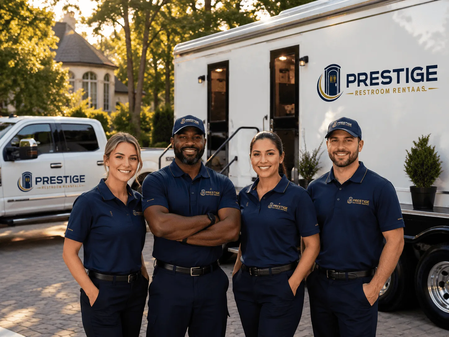 Trusted Luxury Portable Restrooms company in Braman, OK